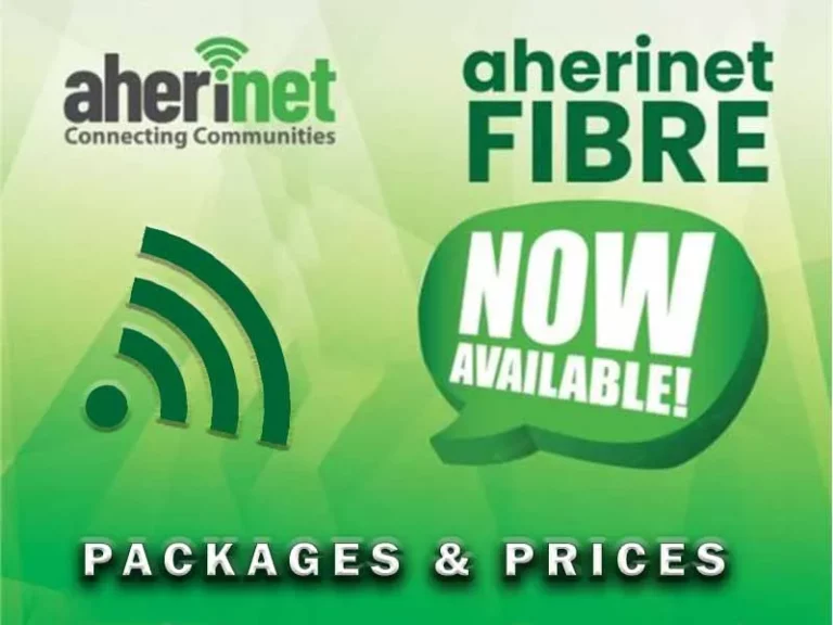 Aherinet Internet Packages and Prices